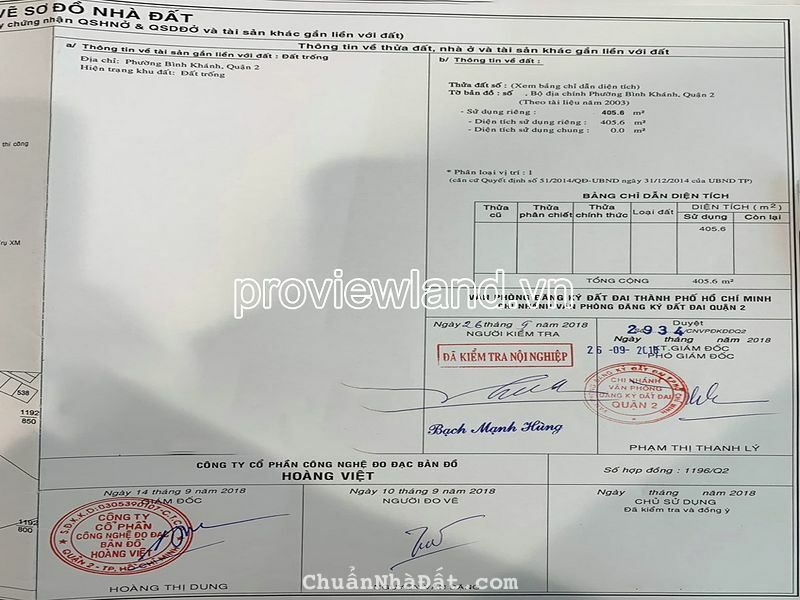 Bán lô góc Đường Số 1 Lương Định Của, 405.6m2 đất sổ hồng, giá 200tr/m2