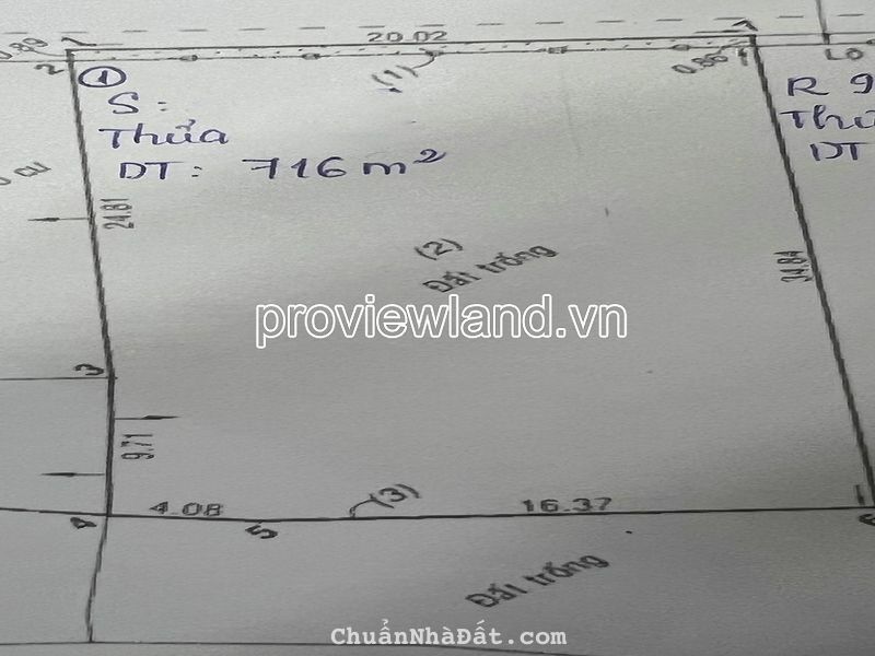 Bán lô góc Đường Số 1 Lương Định Của, DT 716m2 đất, gần nhà hàng Tư Bình Bán lô góc Đường Số 1 Lương Định Của, DT 716m2 đất, gần nhà hàng Tư Bình
