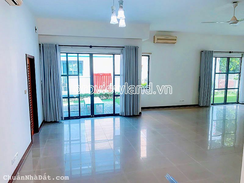 Cho thuê biệt thự Villa Riviera An Phú, 300m2 đất, 3 tầng, gồm 5PN, Giá 127tr/th