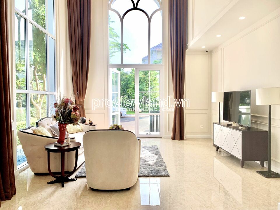 Cho thuê biệt thự Venica Khang Điền, Thủ Đức, 307m2, 3 tầng, 4PN, full nt Cho thuê biệt thự Venica Khang Điền, Thủ Đức, 307m2, 3 tầng, 4PN, full nt