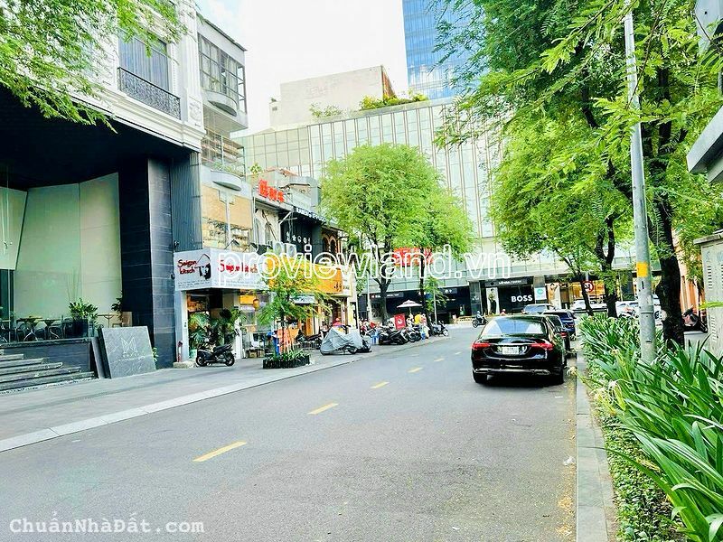 Cho Thuê Nhà mt Tôn Thất Thiệp, gần Nguyễn Huệ, Q1, 82m2 đất, ngang 4m, 3 tầng