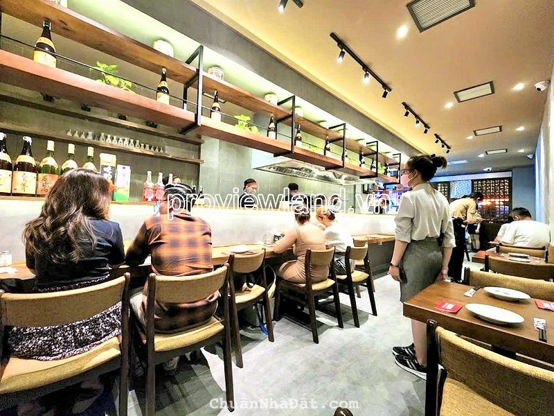 Cho Thuê Nhà mt Tôn Thất Thiệp, gần Nguyễn Huệ, Q1, 82m2 đất, ngang 4m, 3 tầng