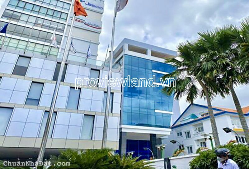 Cho thuê toà nhà mặt tiền Đinh Tiên Hoàng, Q1, DT 185m2 đất, 1 hầm + 8 tầng