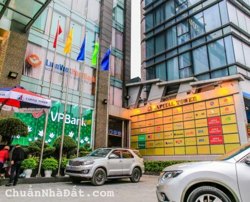 Capital Tower Hoàn Kiếm Hà Nội chào thuê sàn văn phòng chuyên nghiệp- Giá ưu đãi