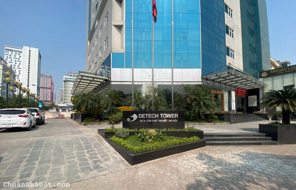 Detech Tower Tôn Thất Thuyết, Nam Từ Liêm cho thuê văn phòng đẹp, đầy đủ tiện nghi, giá rẻ