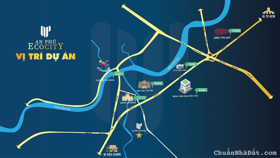 AN PHÚ ECO CITY - KĐT SINH THÁI HIẾM CÓ TẠI MIỀN TÂY