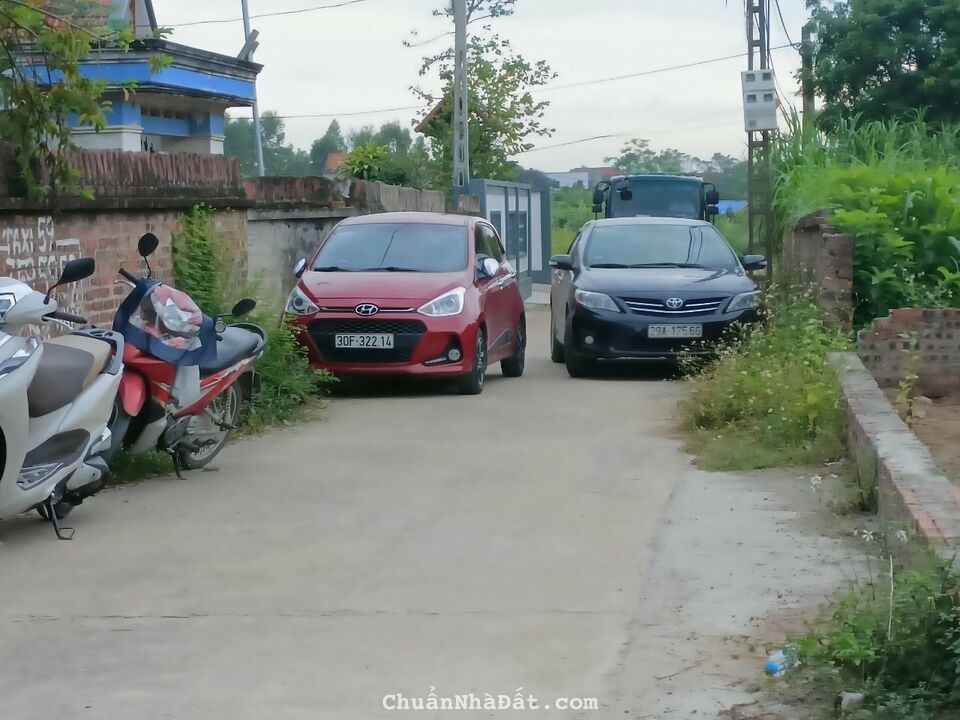 BÁN ĐẤT 61,5M2 THÁI LAI - MINH TRÍ - SÓC SƠN, ĐƯỜNG RỘNG 4M, GIÁ CHỈ 645TR