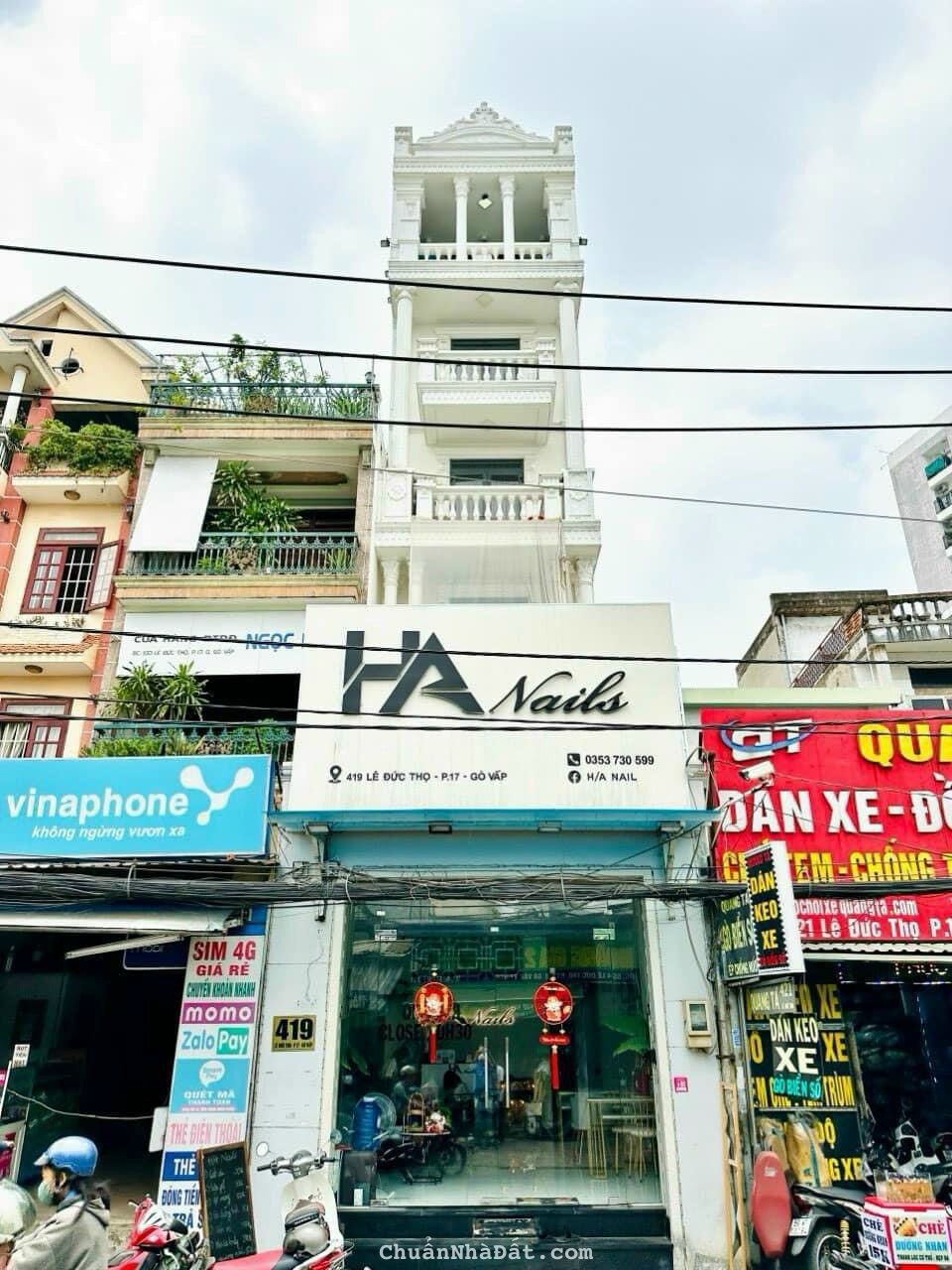 Bán Nhà Mặt Tiền Đường Lê Đức Thọ, Phường 17, Quận Gò vấp, Hồ chí Minh 