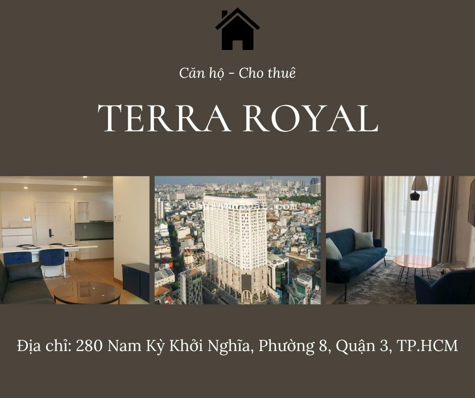 Cho thuê căn 71m2, 22tr/th, TERRA ROYAL, Quận 3