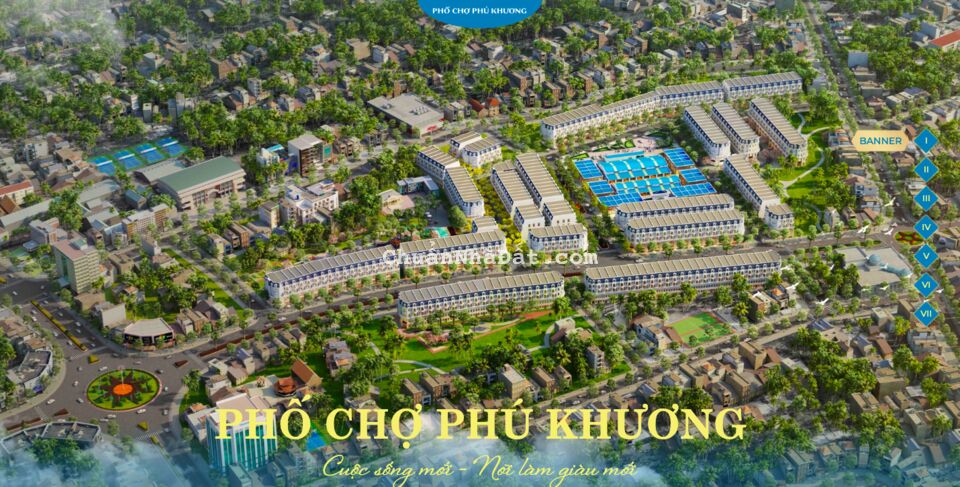 Bán Đất Suất Nội Bộ khu Phố Chợ Phú Khương giá 3.7 tỷ LH 0904 758 617