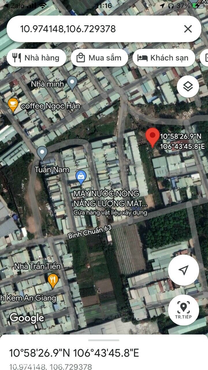 Bán nhà đường Bình Chuẩn 63 - Phường Bình Chuẩn ,4x17m, gía 900tr