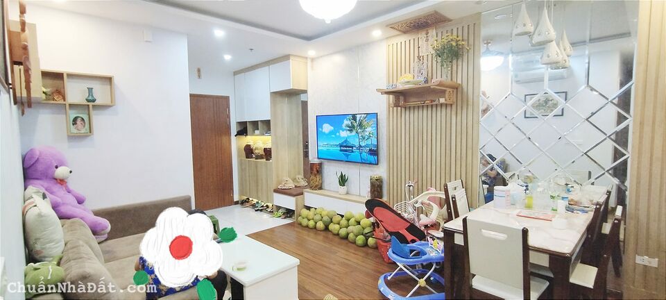 Cần bán gấp căn 2 ngủ Ecohome 3 đẹp long lanh, ở ngay đón Tết, sổ đỏ lâu dài 66m2, 2.25 tỷ