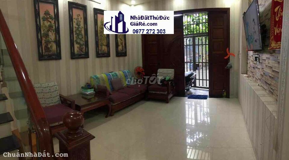 Cho thuê nhà quận Thủ Đức . HXT đường số 8 , P.Linh Đông.