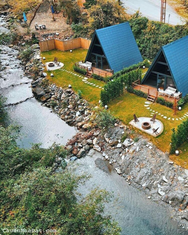 ĐẤT SÀO NGHỈ DƯỠNG GIÁP SÔNG ĐA NHIM, GẦN SÂN BAY, VEN ĐÀ LẠT. GIÁ RẺ NHẤT KHU VỰC