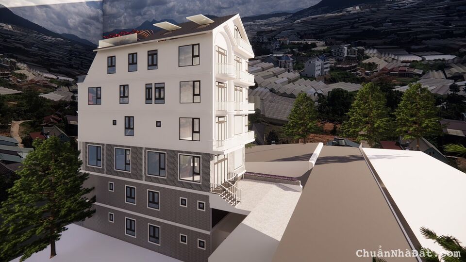 Chính chủ bán căn Villa Phức Hợp Cao Cấp 7 tầng, 2 Mặt Tiền View Cực Thoáng F11 – TP Đà Lạt