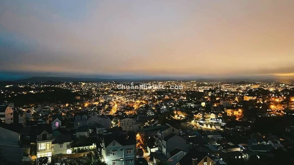 Bán Lô Đất View nhìn TP Đà Lạt, DT 859m², MT 15m đường Ngô Thì Sỹ – F4 – TP Đà Lạt