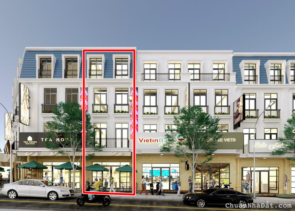 Sở hữu Shophouse 4 tầng 330m2 sàn sử dụng chỉ với hơn 5 tỷ - có hỗ trợ LS 0% 12 tháng