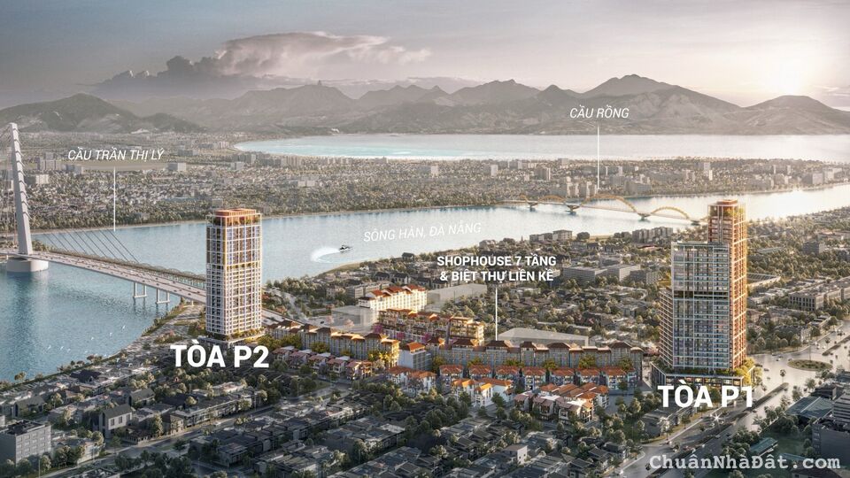 Căn hộ 2PN The Panoma của Sun Group view sông Hà Đà Nẵng chỉ từ 2ty3