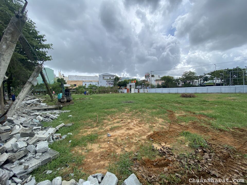 5 lô đất nền trung tâm TP Đà Nẵng, mặt tiền đường Cách Mạng Tháng 8, số lượng có hạn