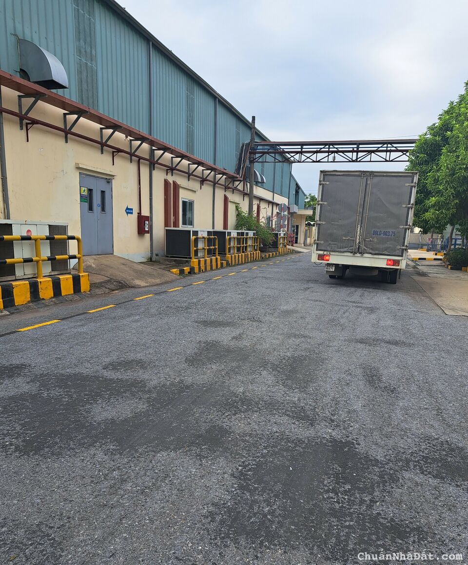 CHO THUÊ TOÀN BỘ NHÀ MÁY TẠI ĐƯỜNG QL 39 KHOÁI CHÂU. HƯNG YÊN