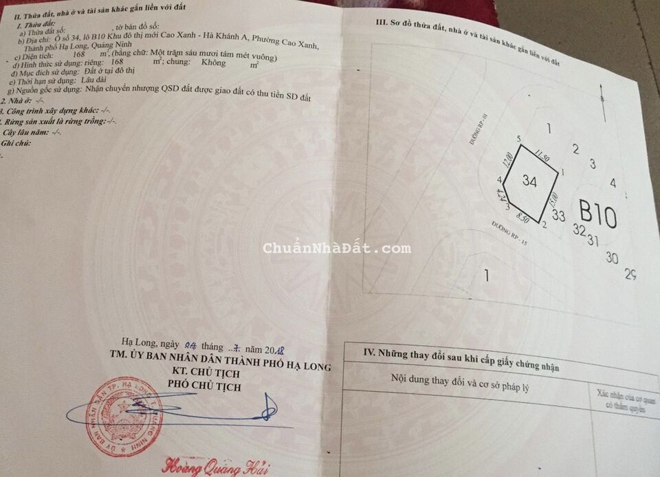 BÁN ĐẤT BIỆT THỰ MINI Ô GÓC KĐT HÀ KHÁNH A - CAO XANH - HẠ LONG