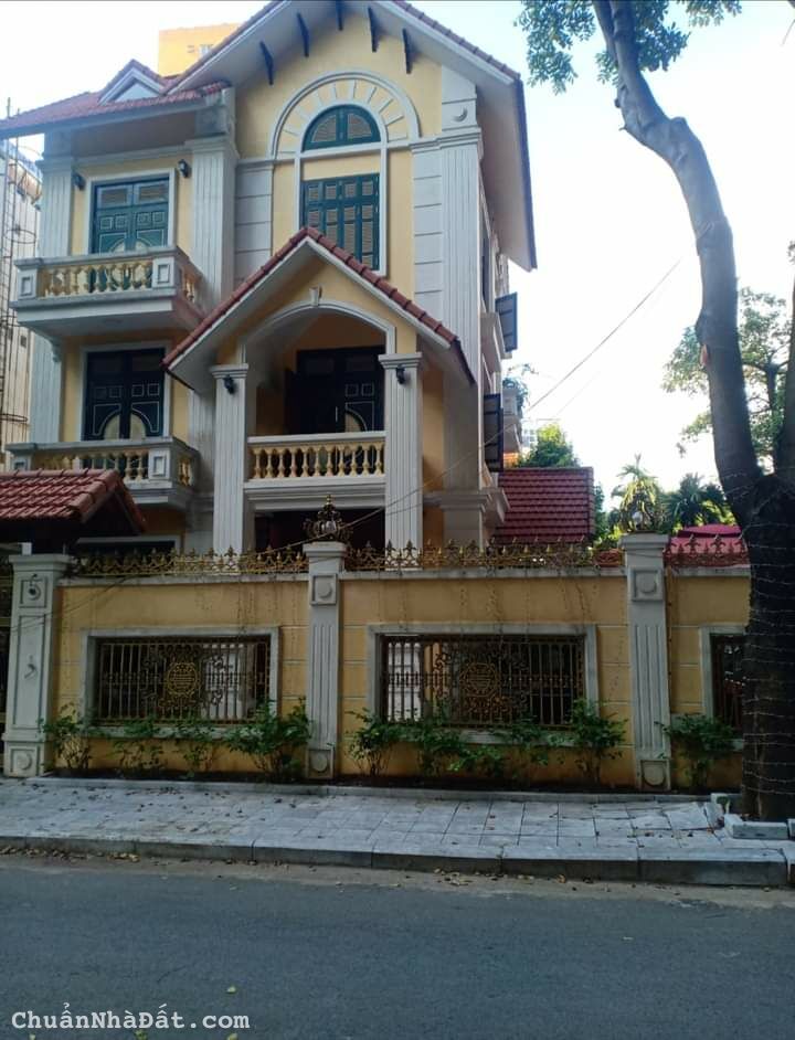 Chính chủ bán Biệt thự KĐTM Pháp Vân. Đường Trần Thủ Độ. Hoàng Mai DT 320m x 4T.  MT 15m 