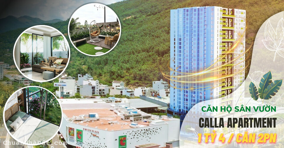 Căn hộ thương mại sân vườn đầu tiên tại Qui Nhơn.