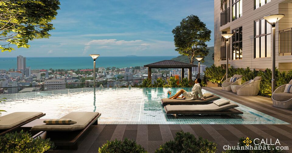 Căn hộ thương mại sân vườn đầu tiên tại Qui Nhơn.