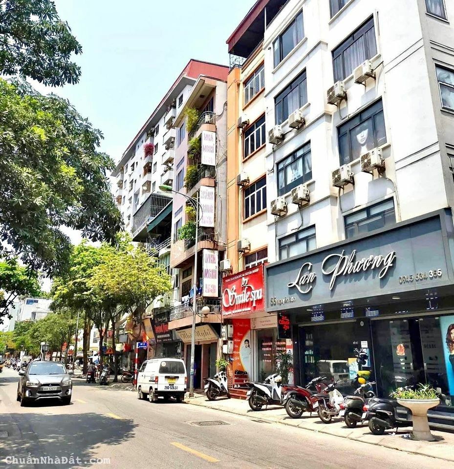 Phân lô ô tô tránh KD, Hồ Linh Quang, Đống Đa, 7 tầng thang máy, 69m2, MT 5.6m giá 21 tỷ 