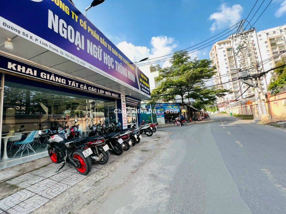 Khách sạn mặt tiền ĐS 8 Linh Trung, Thu nhập 50tr/tháng ổn định, DT chuẩn 126m2 ngang 7m quá đẹp Khách sạn mặt tiền ĐS 8 Linh Trung, Thu nhập 50tr/tháng ổn định, DT chuẩn 126m2 ngang 7m quá đẹp