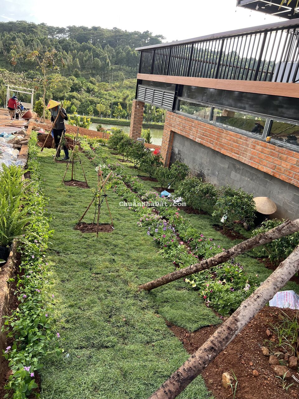 5x20m thổ cư mặt tiền nhựa sát hồ cạnh quán CF và khu homestay giá chỉ 890tr