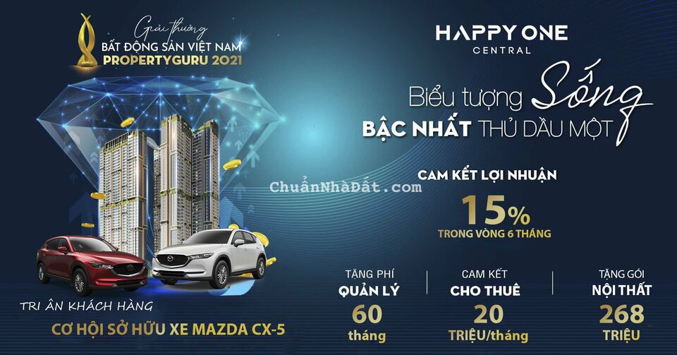 Happy One Central căn hộ Smart home Tại Thủ Dầu Một, tặng ngay gói NỘI THẤT Lên đến 268 triệu Happy One Central căn hộ Smart home Tại Thủ Dầu Một, tặng ngay gói NỘI THẤT Lên đến 268 triệu