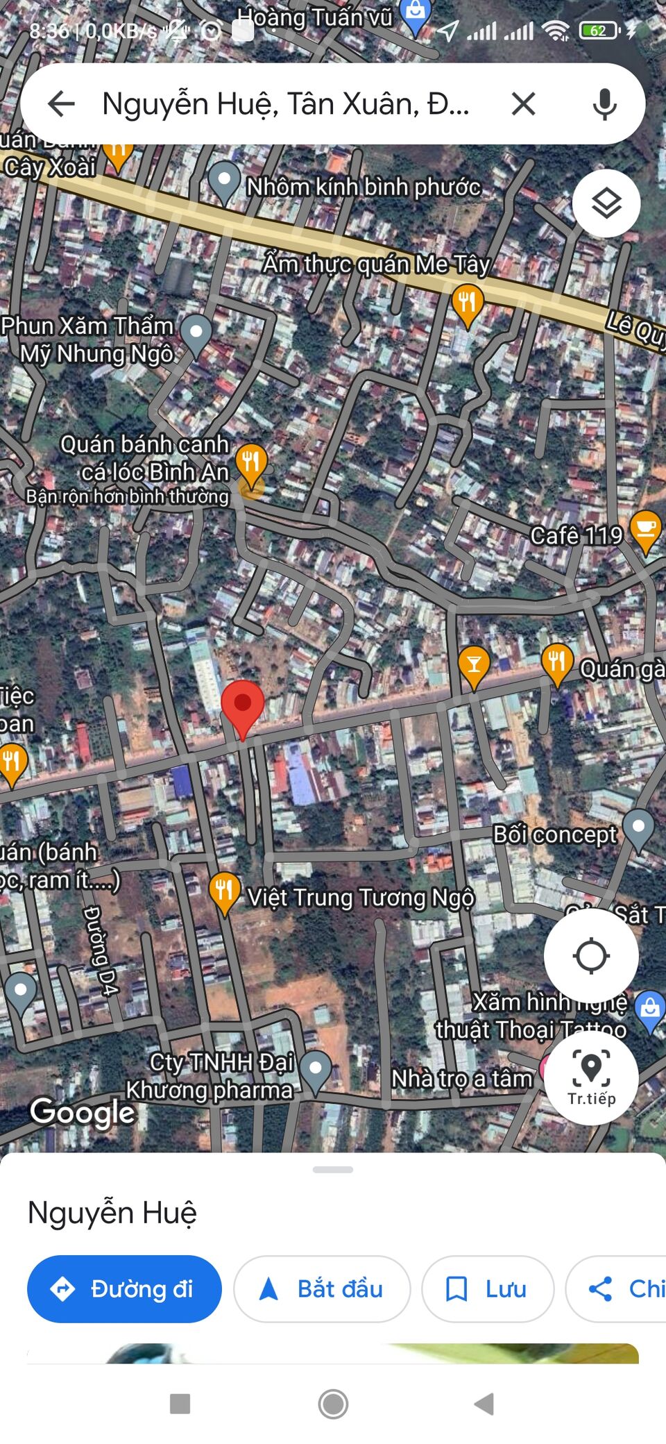 Bán lô đất ODT kèm nhà nguyên căn ngay TX Đồng Xoài