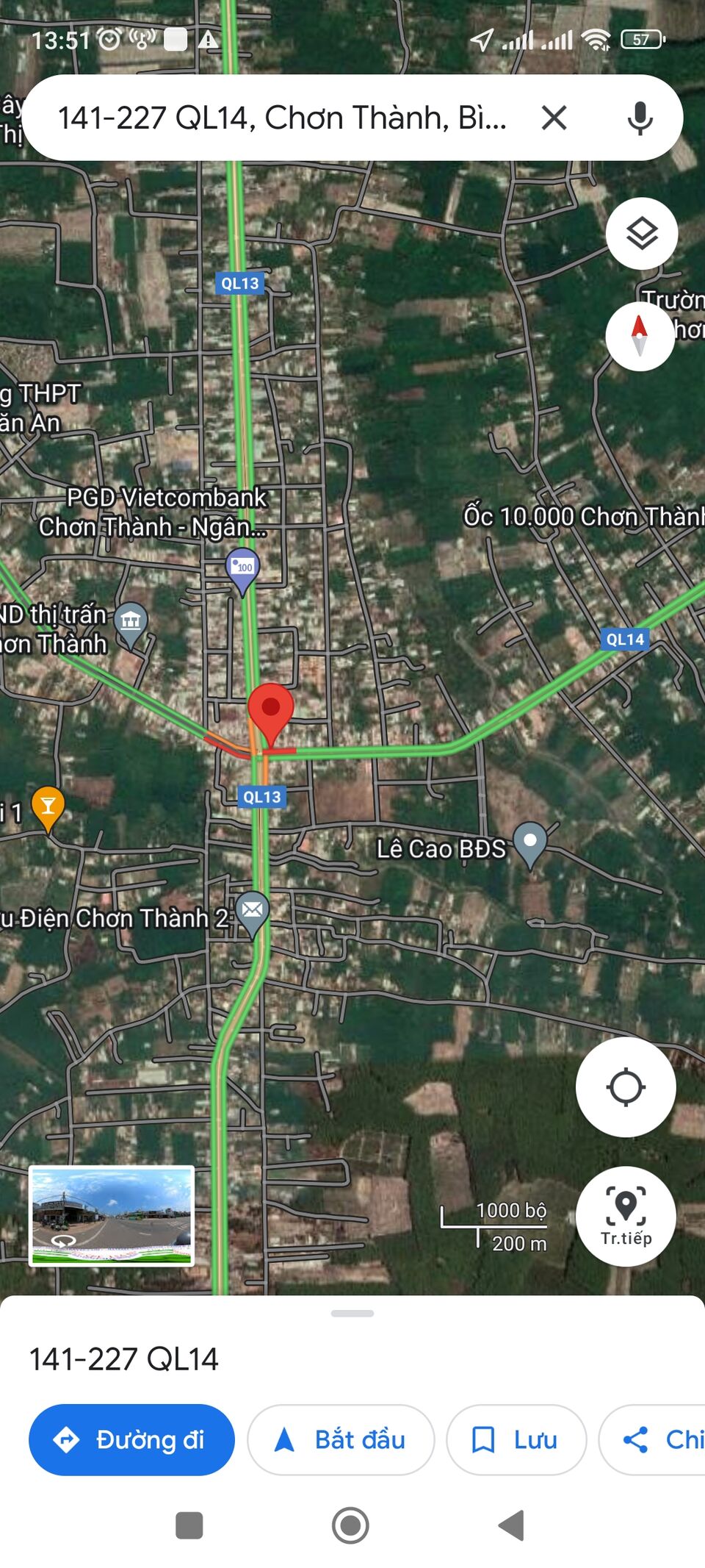 Bán lô thổ cư Chơn Thành sát Vincom