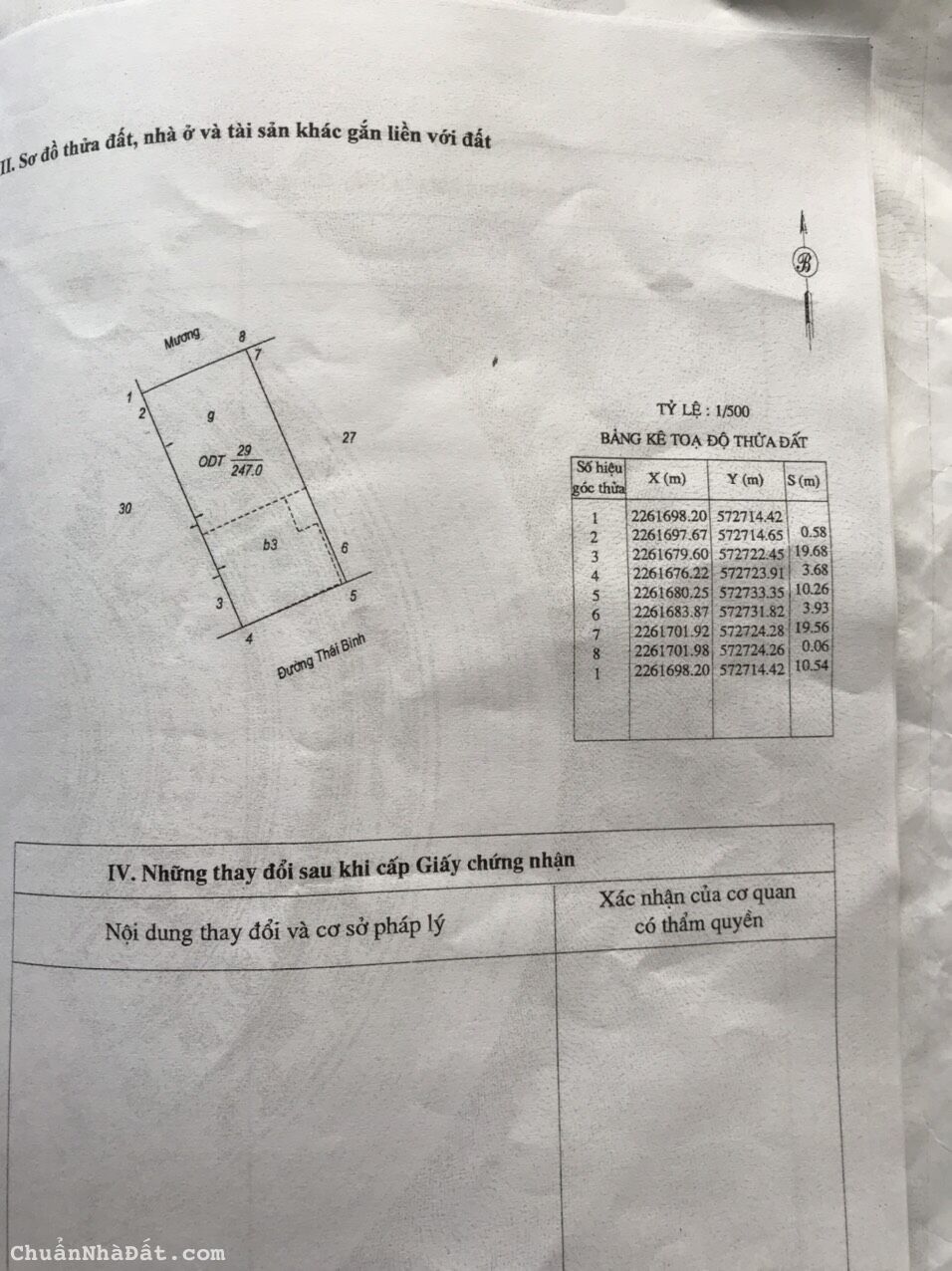 Miếng đất vuông vắn,2 mặt đường ,(1 mặt đường Thái Bình,1 mặt đường Huy Cận) Miếng đất vuông vắn,2 mặt đường ,(1 mặt đường Thái Bình,1 mặt đường Huy Cận)