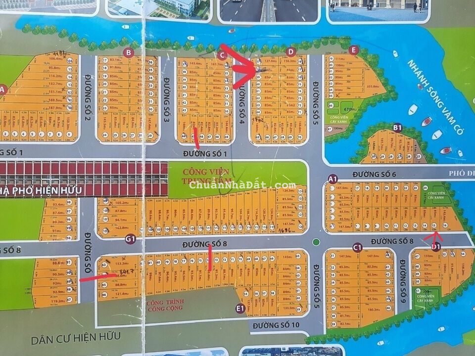 TRục chính kdc An Phú 83m2 giá đầu tư mua kiếm lời 890tr