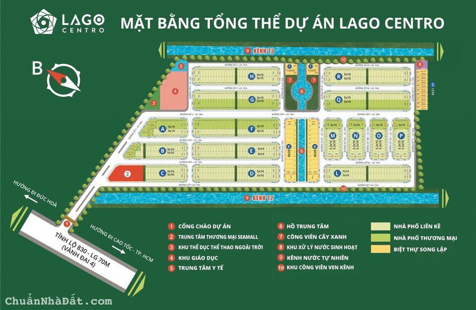 Chủ kẹt bán rẻ lô đất 70m2 kdc LAGO CENTRO giá sập sàn
