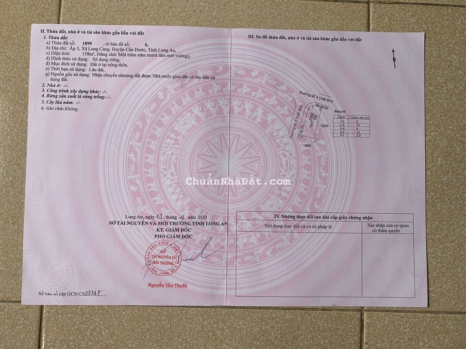 Lô góc 2 mt kdc Long Cang 158m2 Chủ kẹt tiền bán rẻ giá đầu tư Lô góc 2 mt kdc Long Cang 158m2 Chủ kẹt tiền bán rẻ giá đầu tư