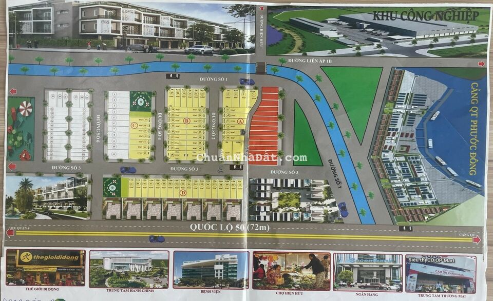 Đất nền view công viên 2 nền liền kề 89m2 kdc Phước Đông garden xả lỗ 730tr