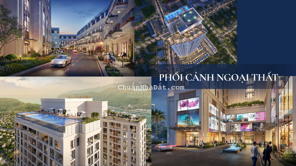 Thừa hưởng mọi tiện ích khu phía Nam tp Nha Trang khi sở hữu chung cư ven biển Imperium Town