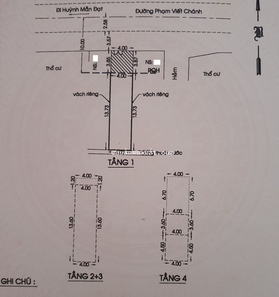 Bán nhà Mặt Tiền đường PHẠM VIẾT CHÁNH, P19 Bình Thạnh