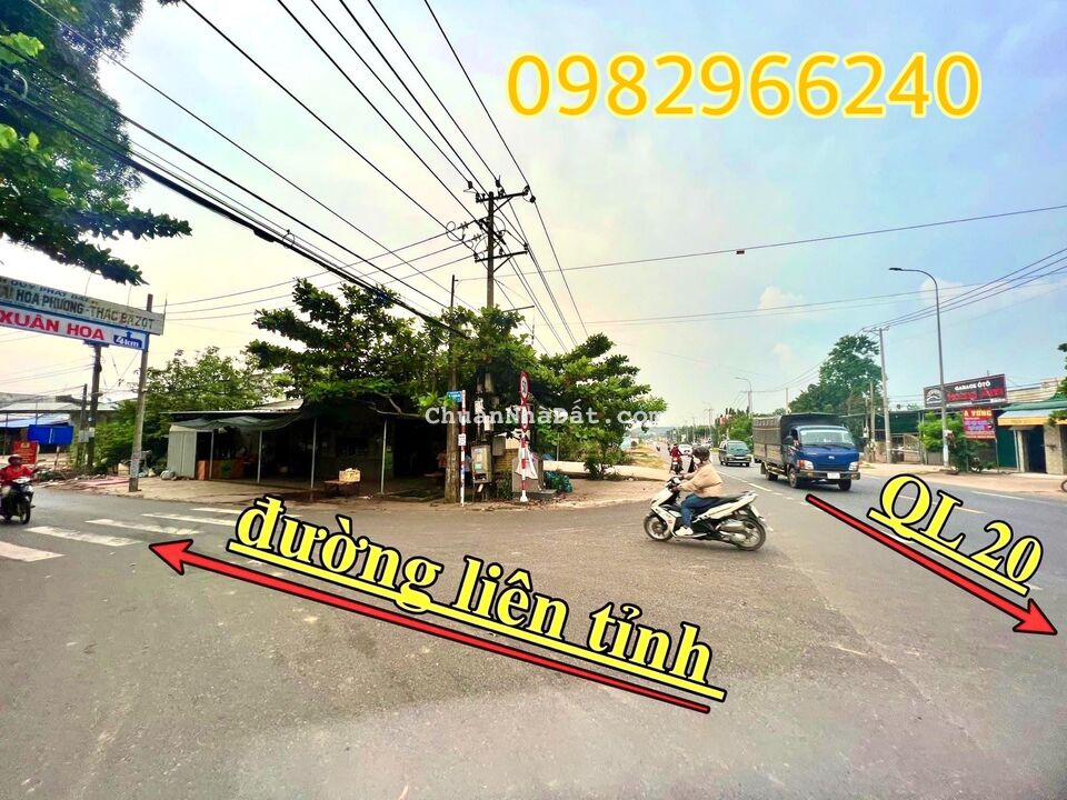 Cần bán lô đất full thổ cư ở TT Đồng Nai giá 850tr/230m2, mặt tiền nhựa 32m ngay QL20. Sổ hồng sẵn Cần bán lô đất full thổ cư ở TT Đồng Nai giá 850tr/230m2, mặt tiền nhựa 32m ngay QL20. Sổ hồng sẵn