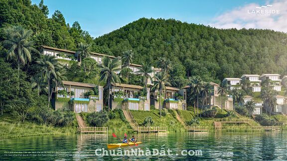 Biệt thự nghỉ dưỡng mặt hồ Hòa Bình Lakeside Village, cam kết cho thuê. Giá từ 46tr/m2 