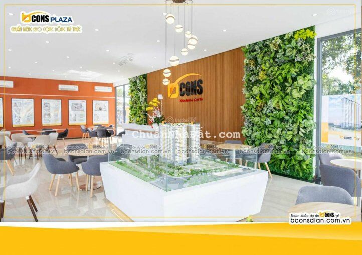 Bán CHCC Bcons Plaza Mặt tiền đường thống nhất giá chỉ 1,287 tỷ Bao thuế Phí