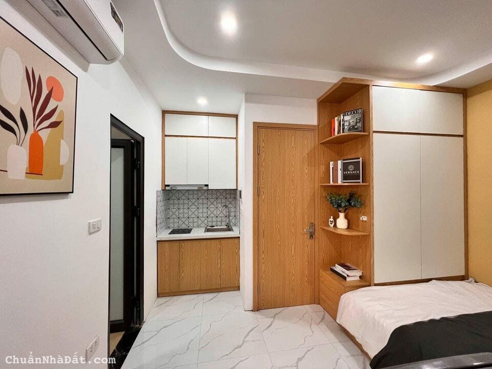 Bán CCMN Đường Láng 68m2x8 tầng thang máy, lôgóc dòng tiền 1.4 tỷ/năm ngõ 3m, giá 16.5 tỷ.