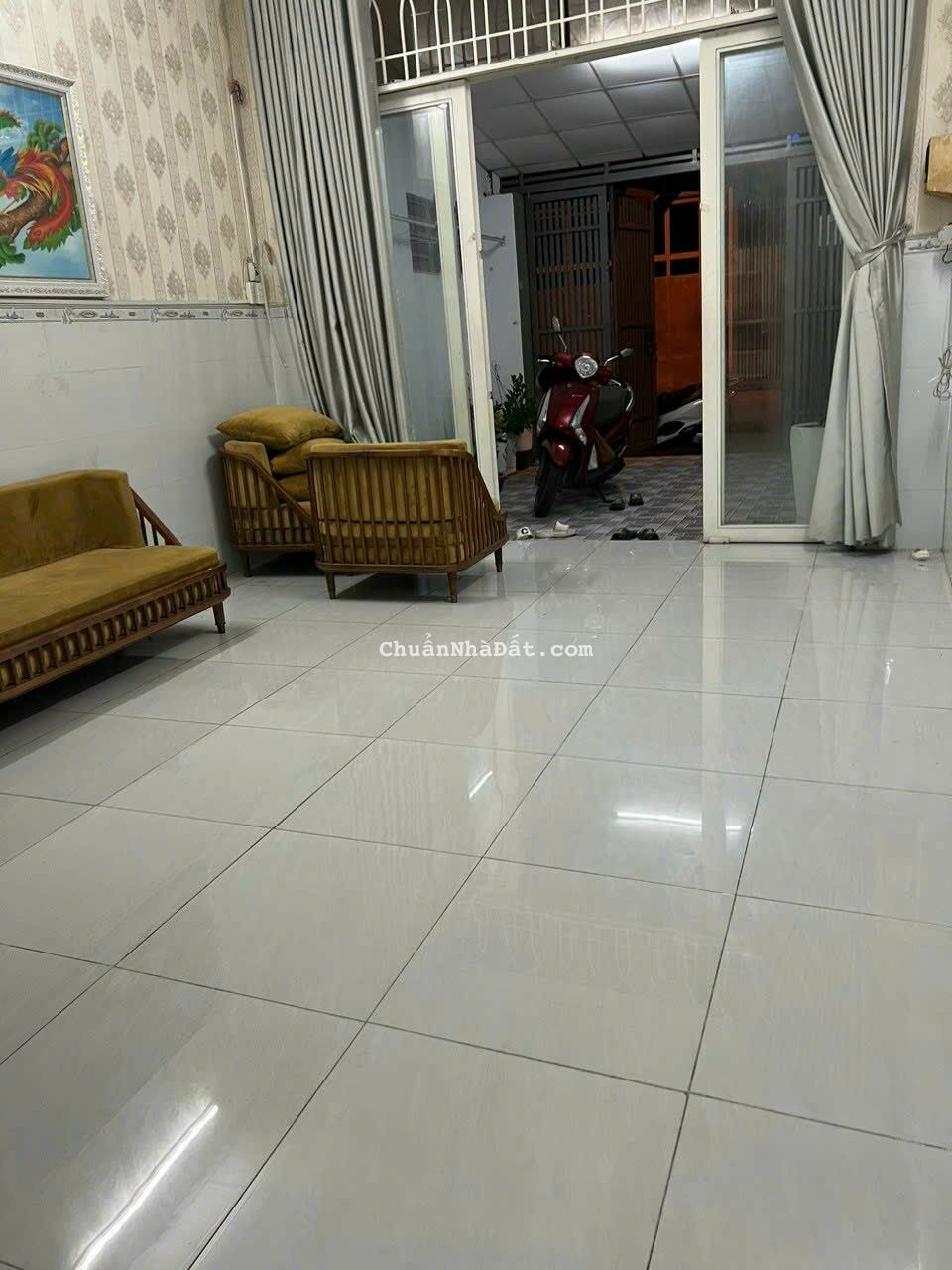 NHÀ MẶT TIỀN ĐƯỜNG ĐÔNG HƯNG THUẬN 42, 4X20M, CẤP 4, ĐƯỜNG 7M