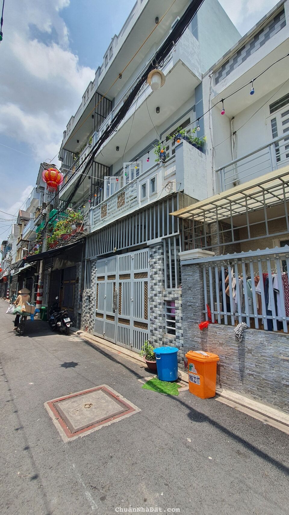 BÁN NHÀ ĐƯỜNG HIỆP THÀNH 13, 5x11m, 3 TẦNG, HẺM XE HƠI
