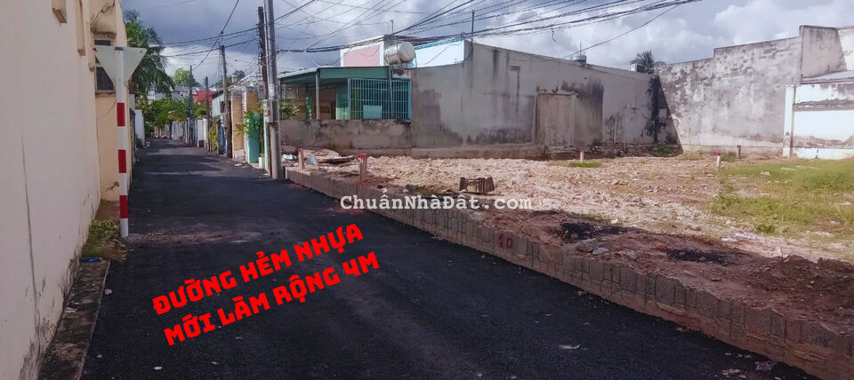 BÁN ĐẤT 5x20 100% THỔ NGAY CHỢ P.4 - TP. TÂY NINH