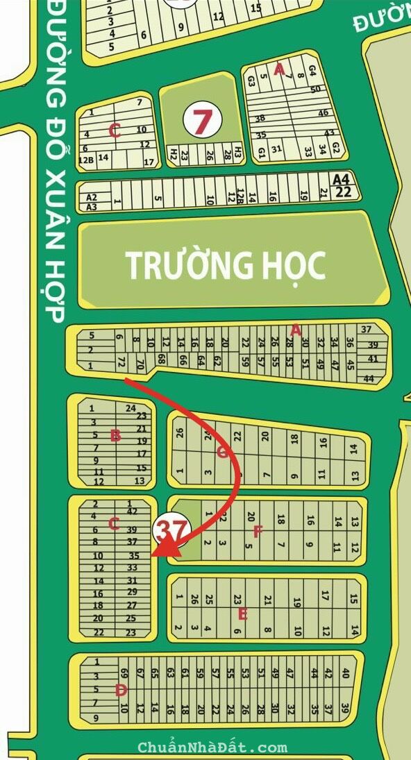 Bán đất đường A1 KDC Minh Tuấn Phước Long B Tp Thủ Đức giá 16,2 tỷ