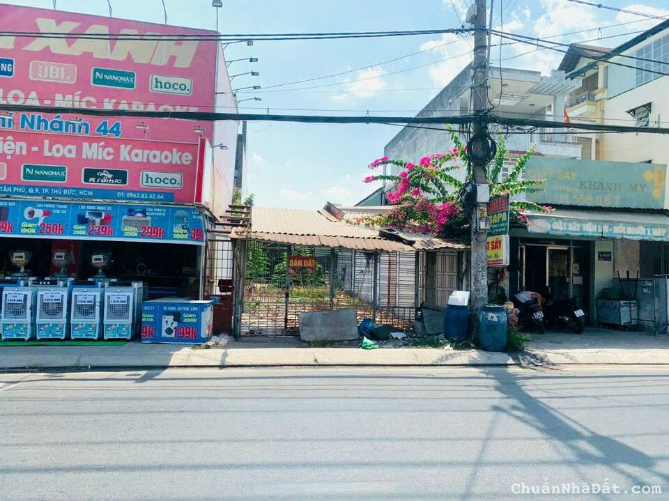 Bán đất mặt tiền Hoàng Hữu Nam phường Tân Phú  Quận 9  giá 23,5 tỷ